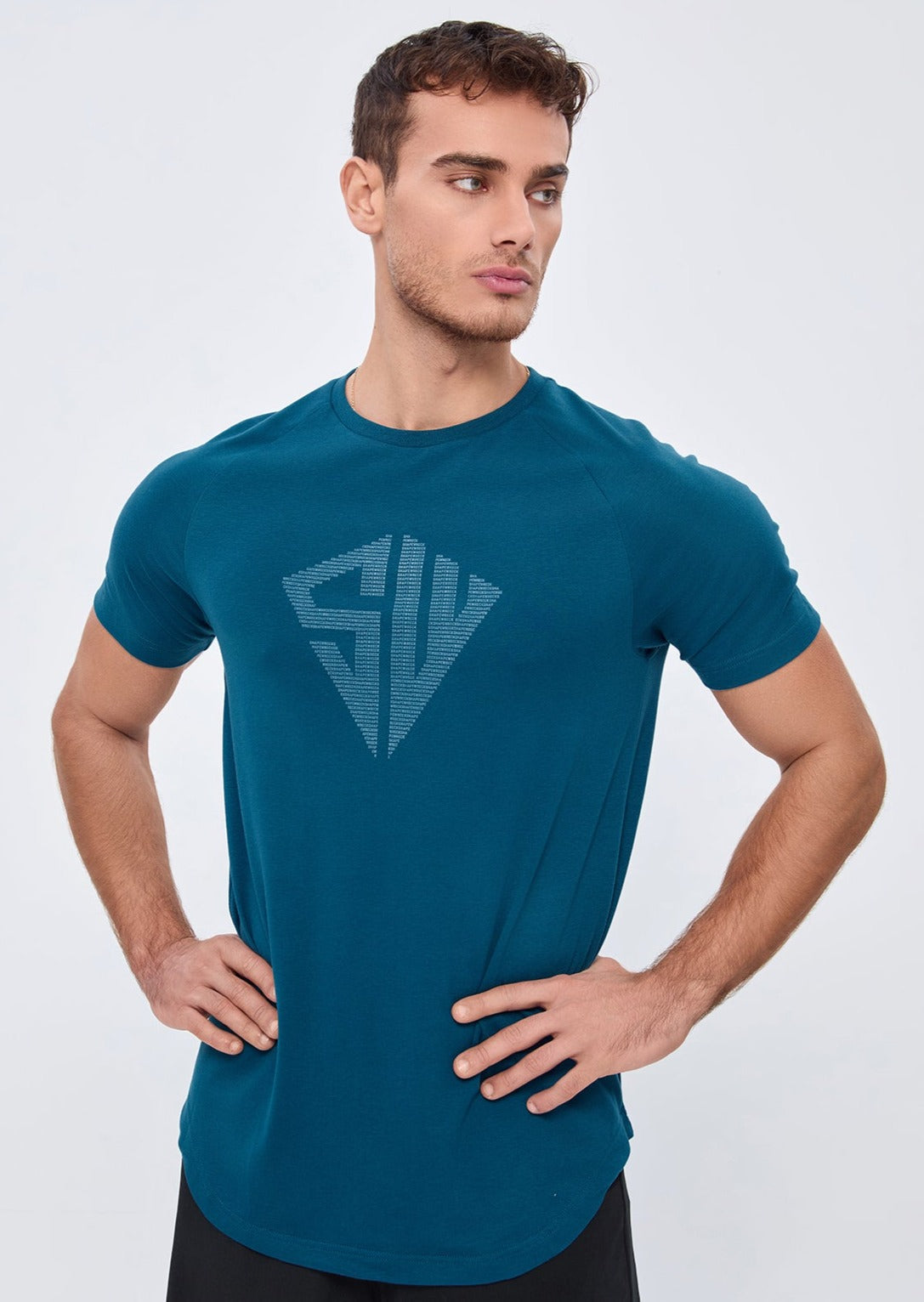 LOOSE FIT Tshirts SW TEE - MOROCCAN BLUE