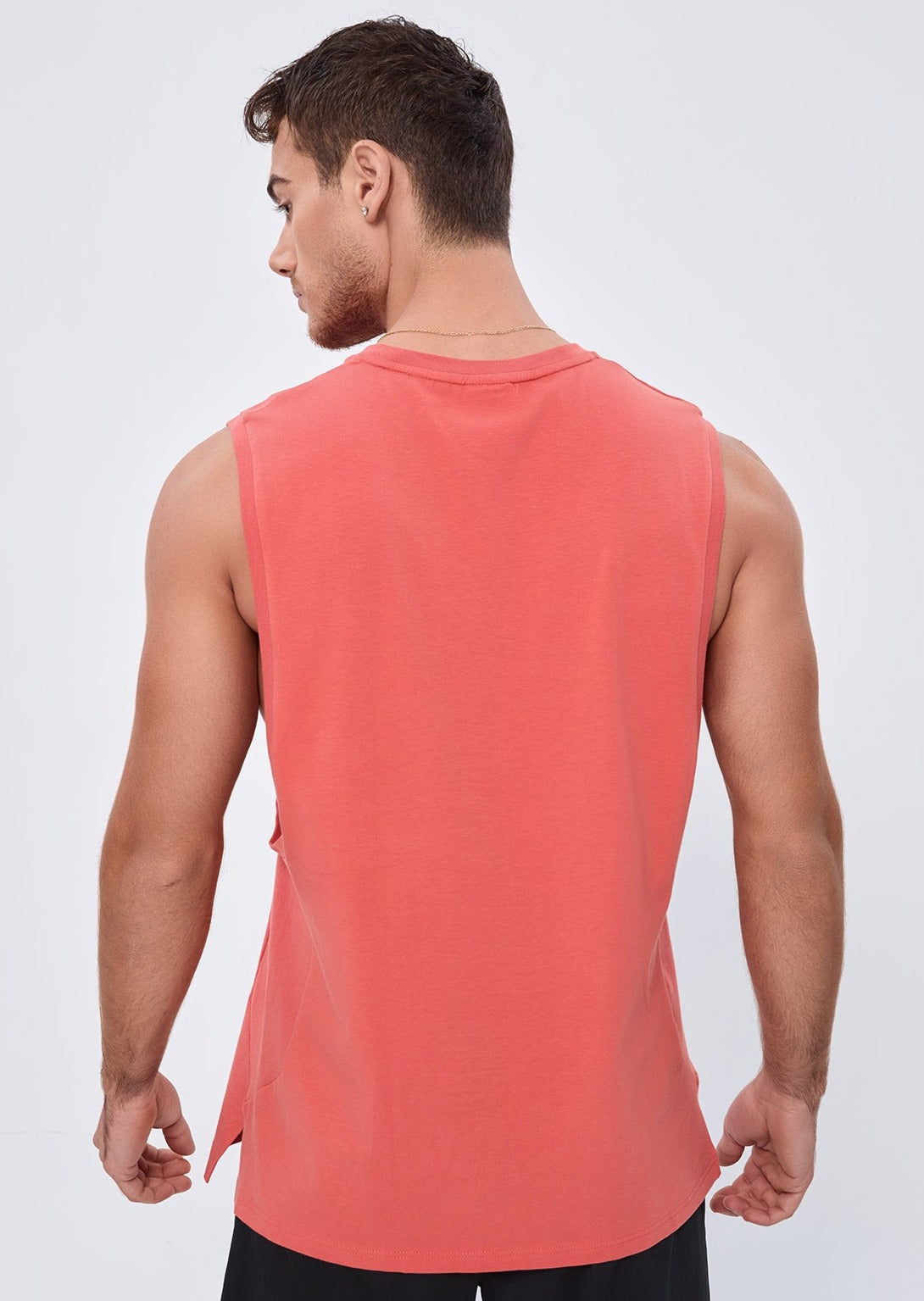 SLIM FIT Tank WRECK TANK - BURNT ORANGE