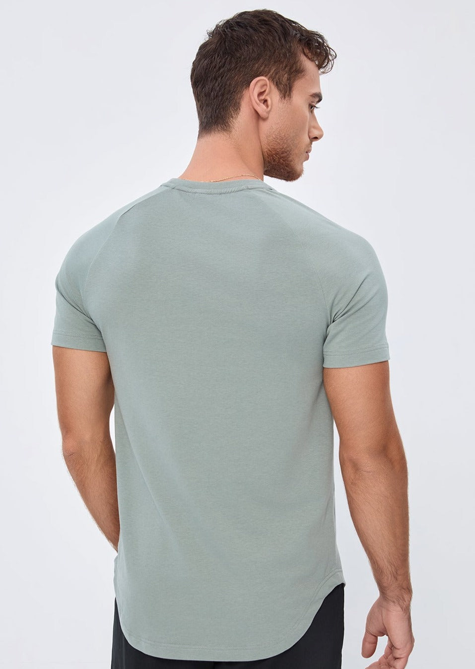 SLIM FIT Tshirts SW TEE - MOON GREY