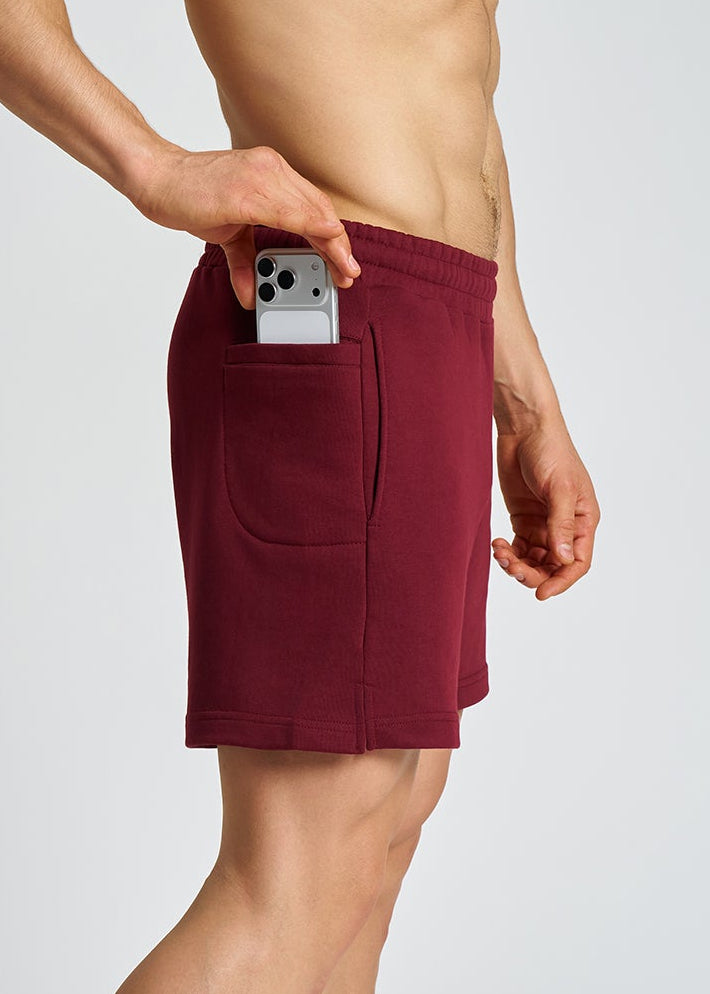 BURGUNDY Shorts ESSENTIAL SHORTS