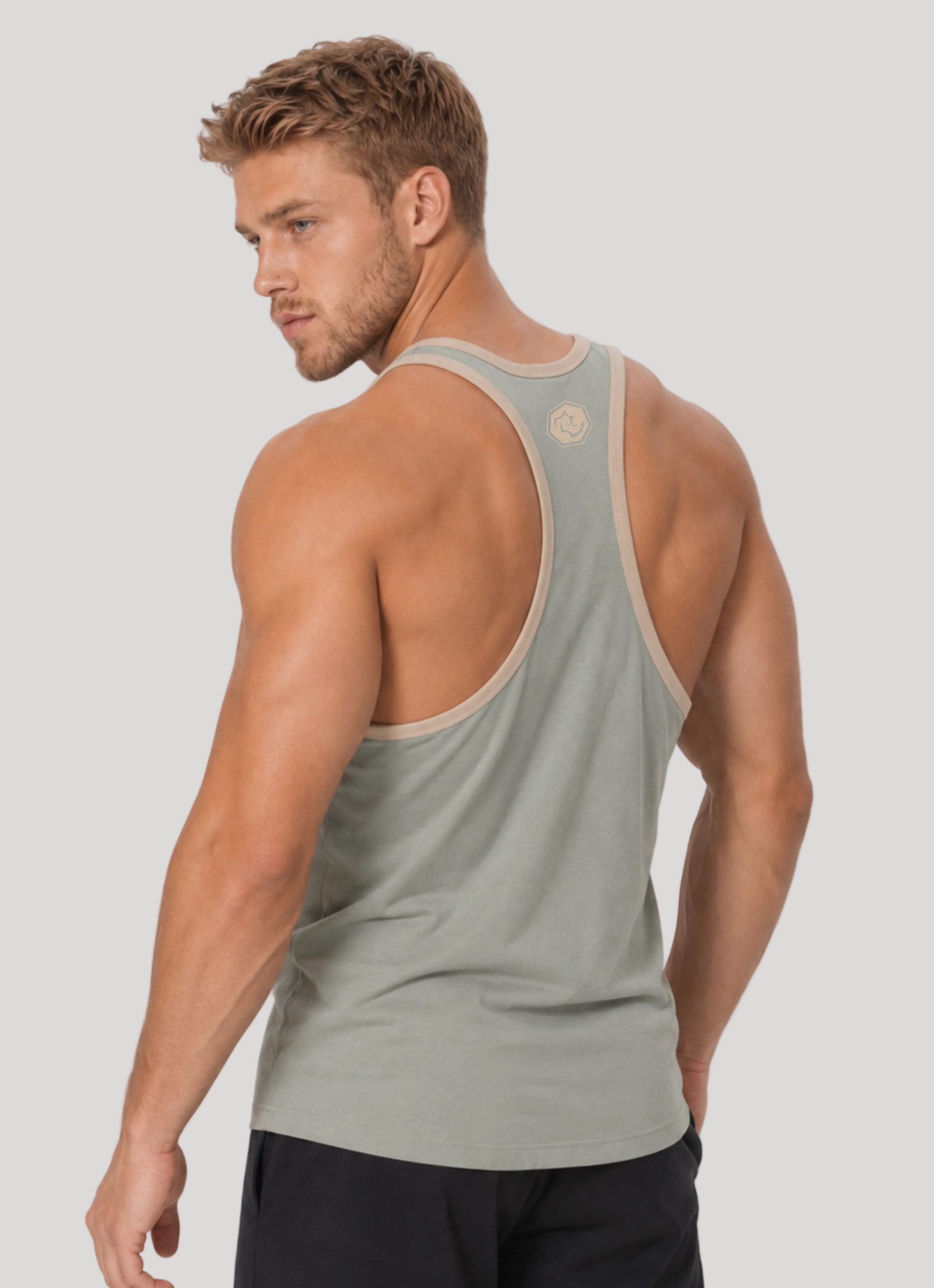 FADED GREEN Tank WRECK THE WORLD STRINGER