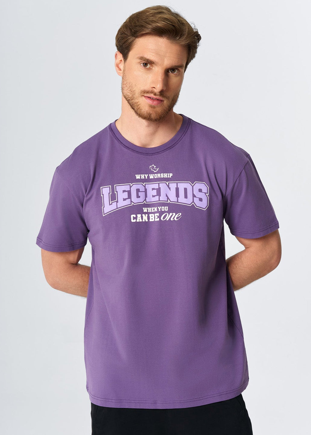 HEAVY MAUVE Tshirt LEGENDS TEE