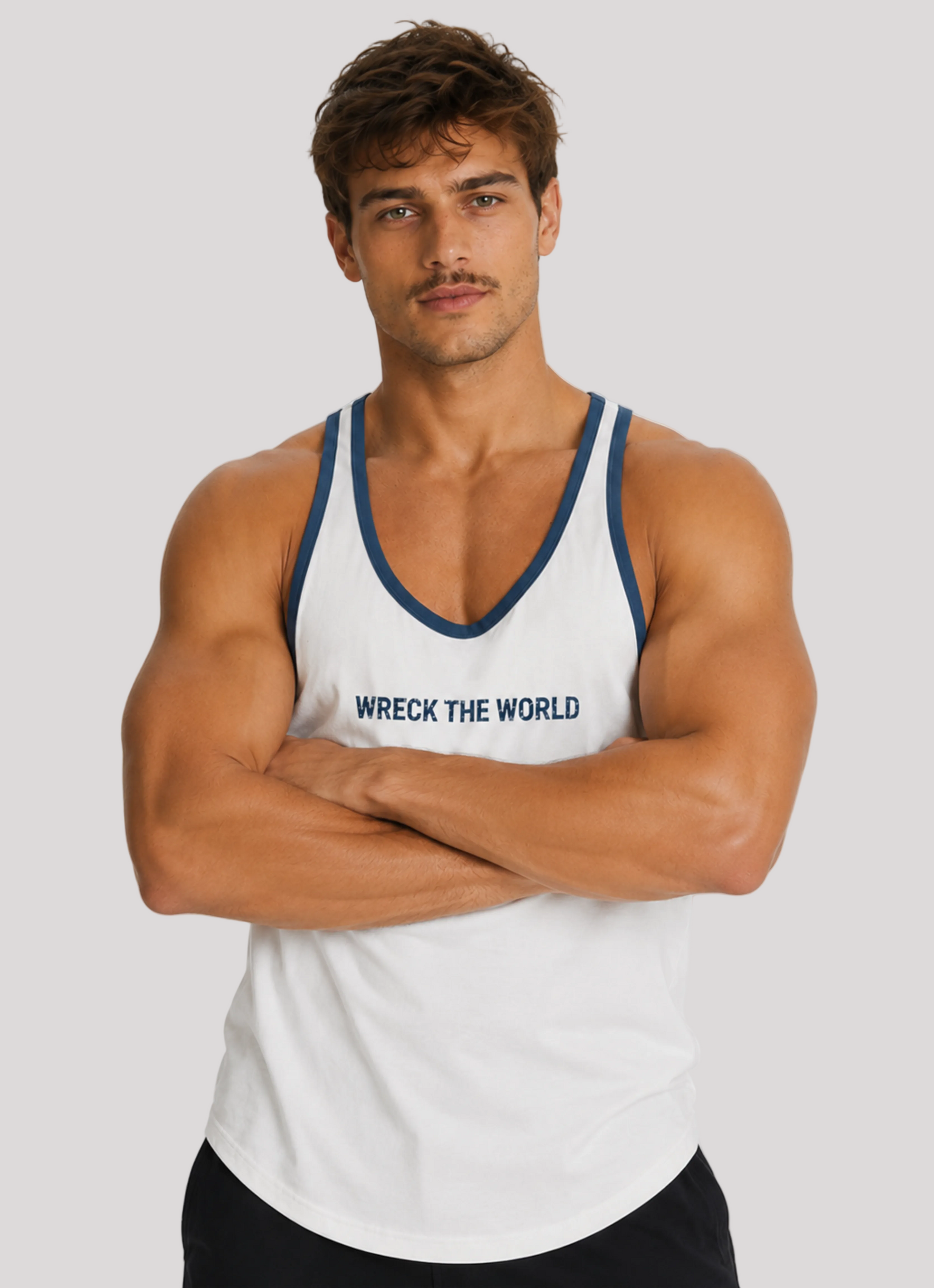 LE BLANC Tank WRECK THE WORLD STRINGER