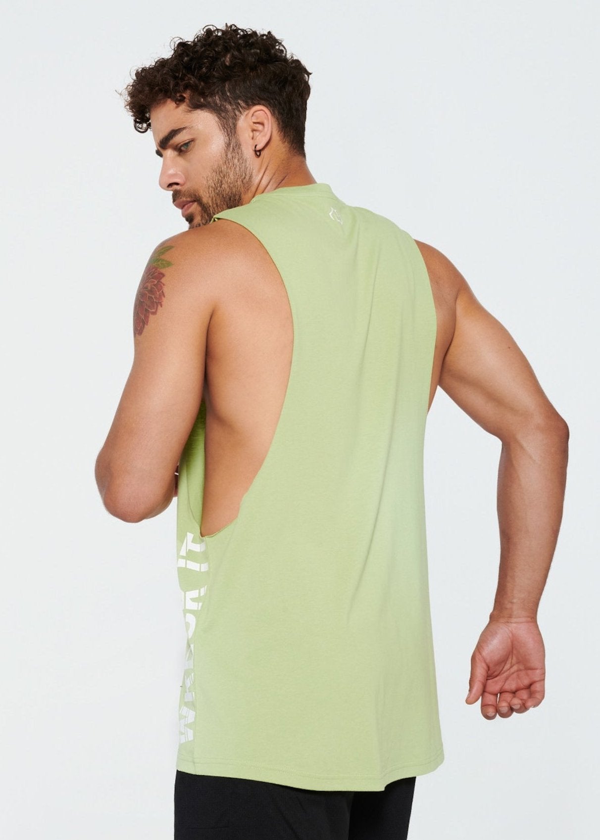 LOOSE FIT Tank OUTLET - WRECK IT TANK - PISTACHIO (Açıklamayı İncele)