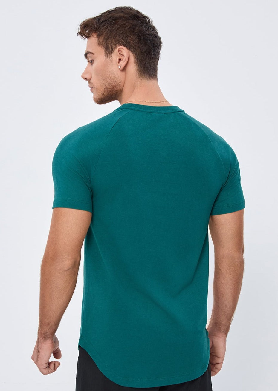 LOOSE FIT Tshirts SW TEE - STORMY GREEN