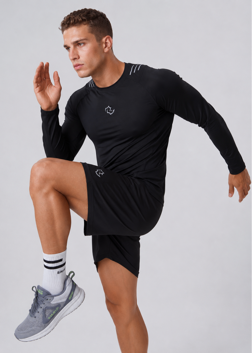 MIDNIGHT BLACK Long Sleeve CORE LONG SLEEVE
