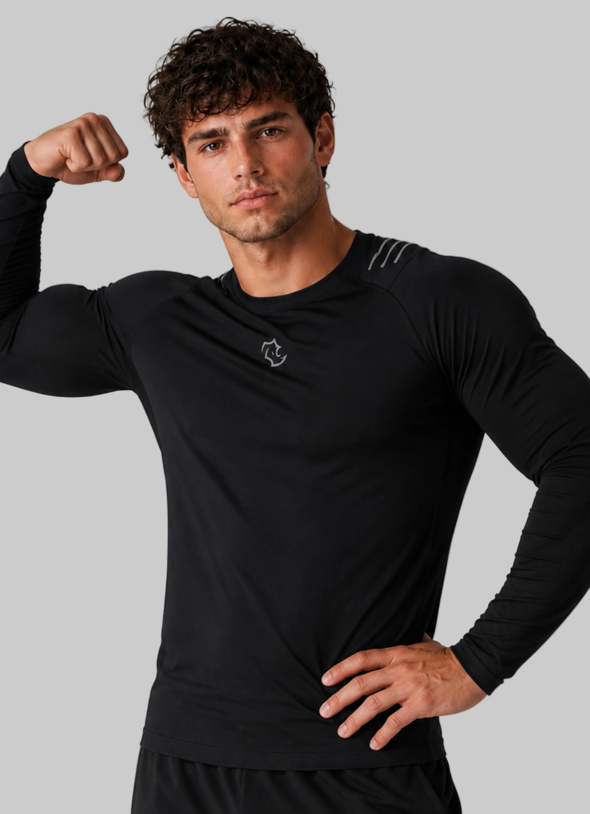MIDNIGHT BLACK Long Sleeve CORE LONG SLEEVE