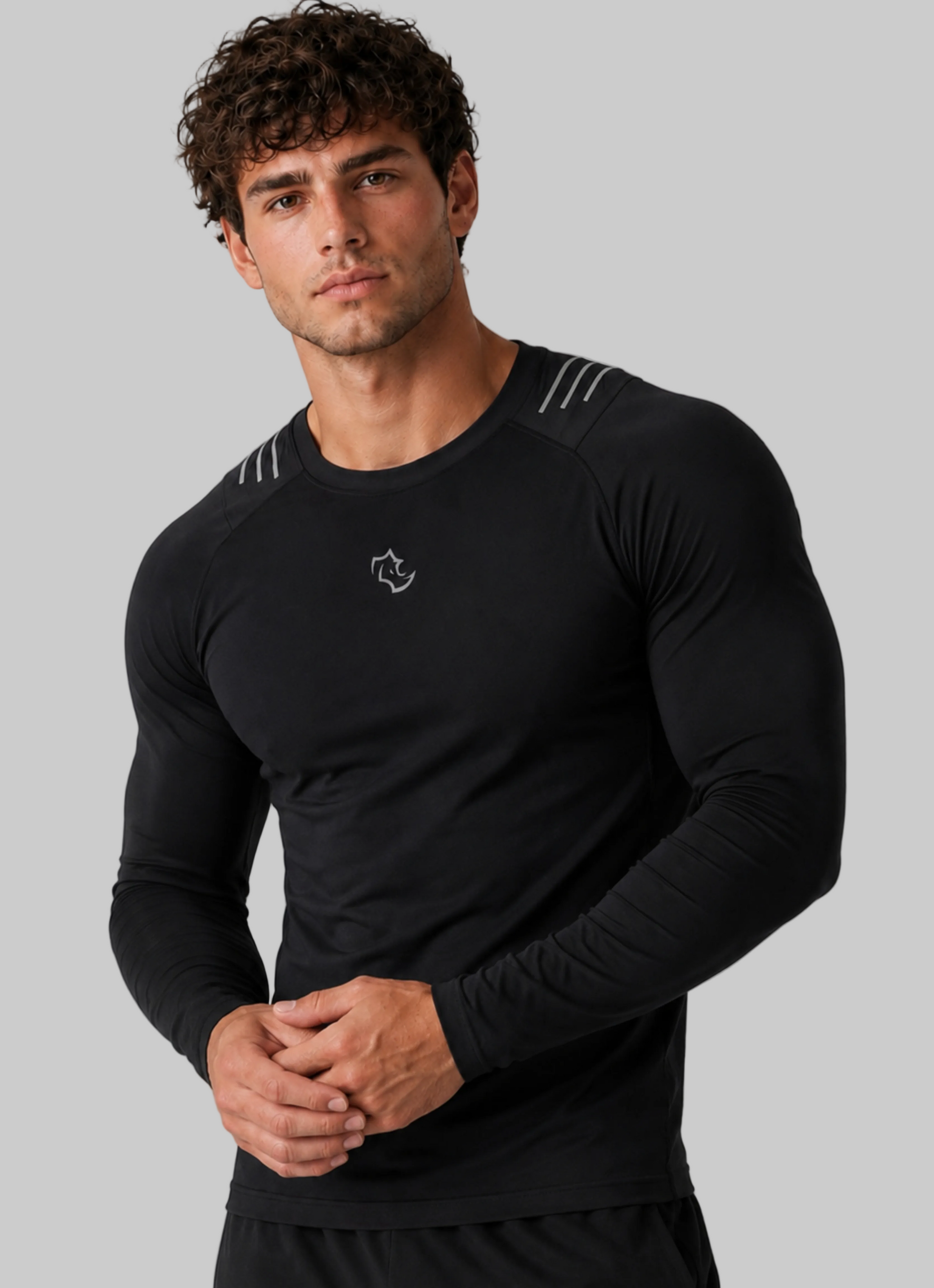 MIDNIGHT BLACK Long Sleeve CORE LONG SLEEVE