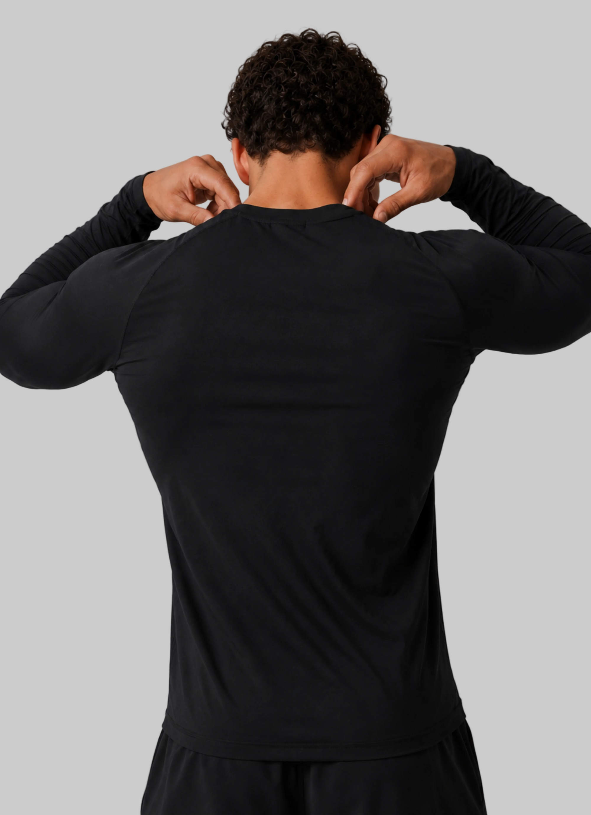 MIDNIGHT BLACK Long Sleeve CORE LONG SLEEVE