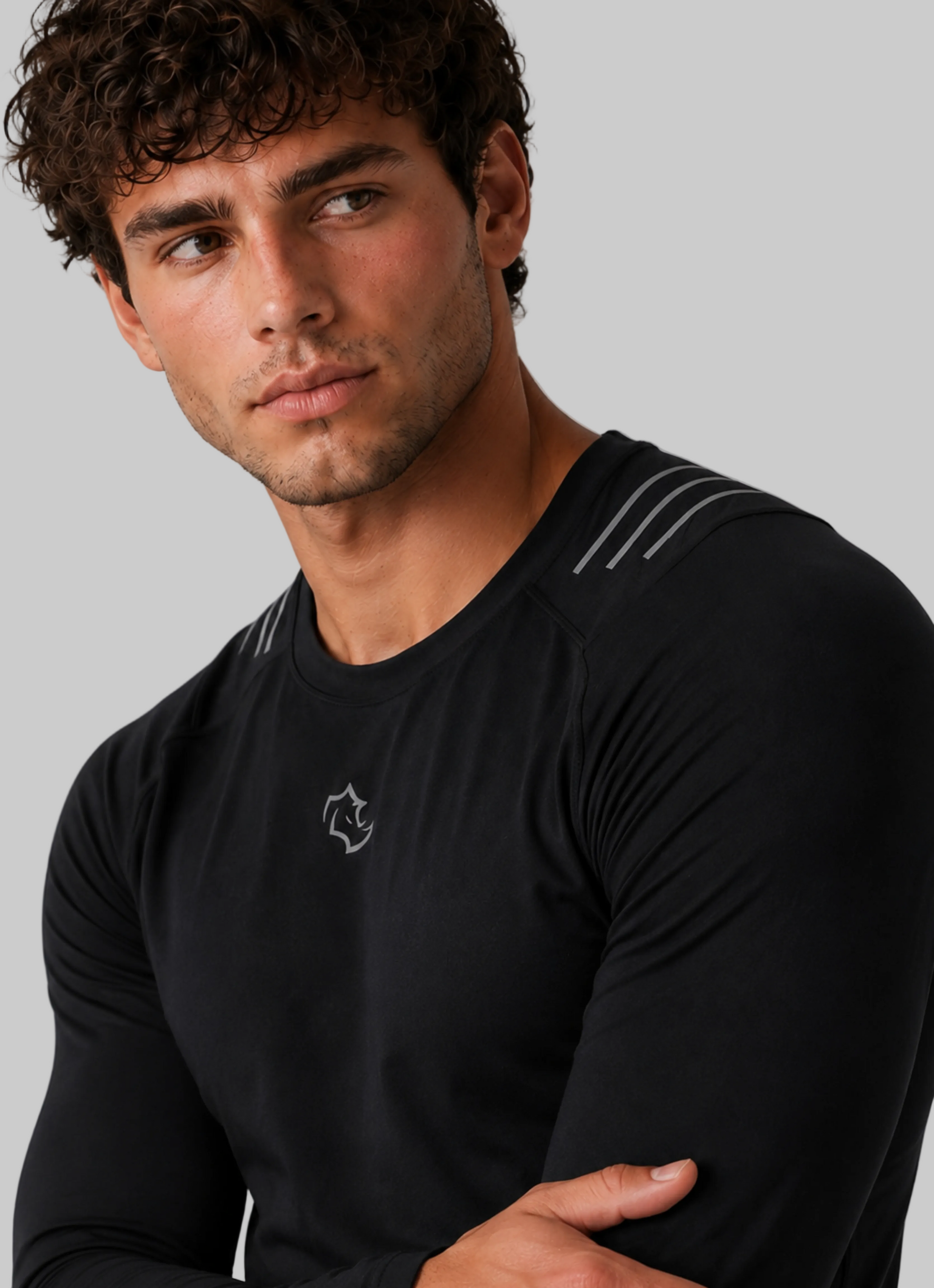 MIDNIGHT BLACK Long Sleeve CORE LONG SLEEVE