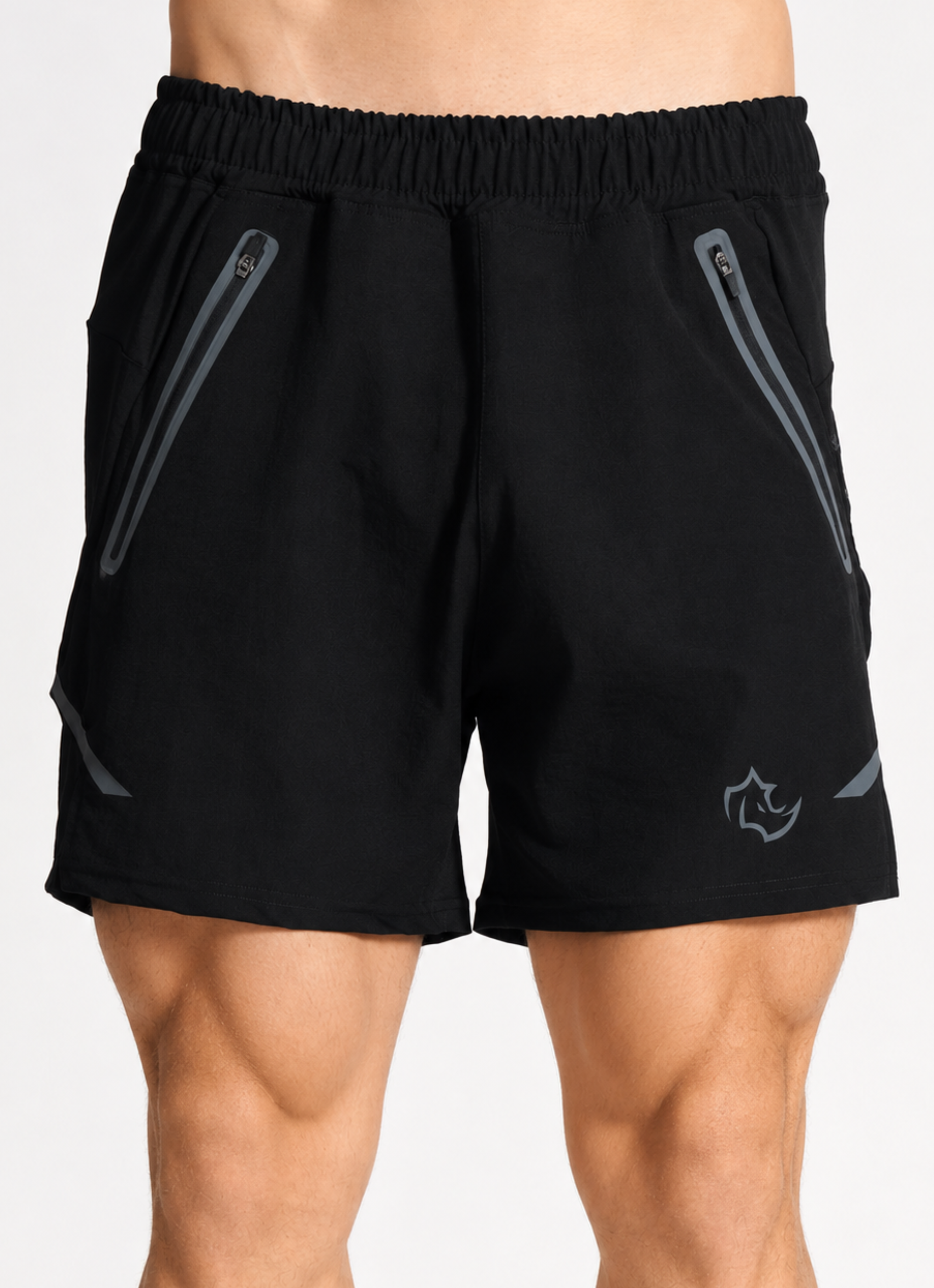 MIDNIGHT BLACK Shorts AXON SHORTS