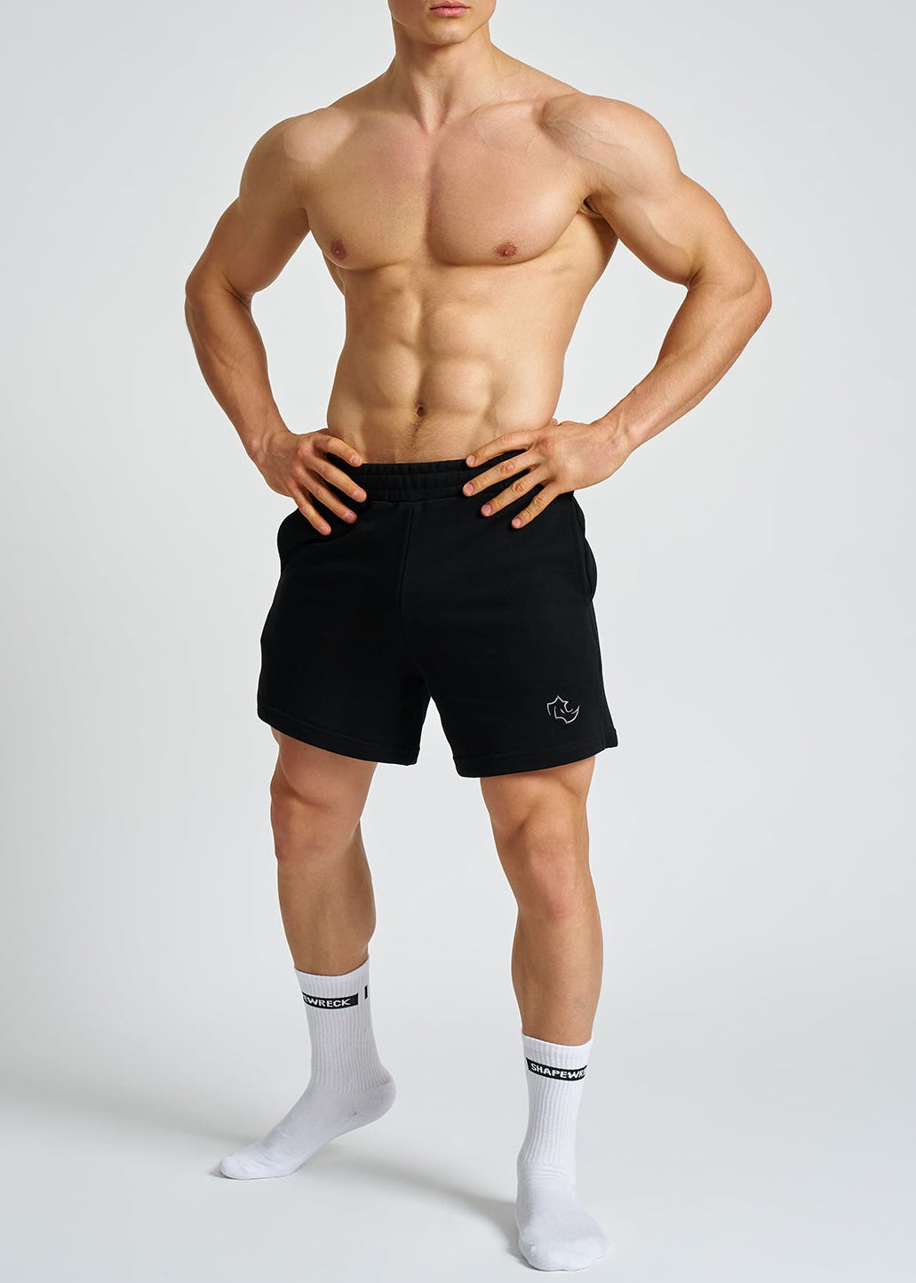 MIDNIGHT BLACK Shorts ESSENTIAL SHORTS