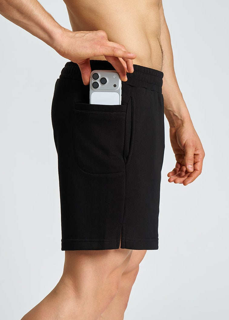 MIDNIGHT BLACK Shorts ESSENTIAL SHORTS