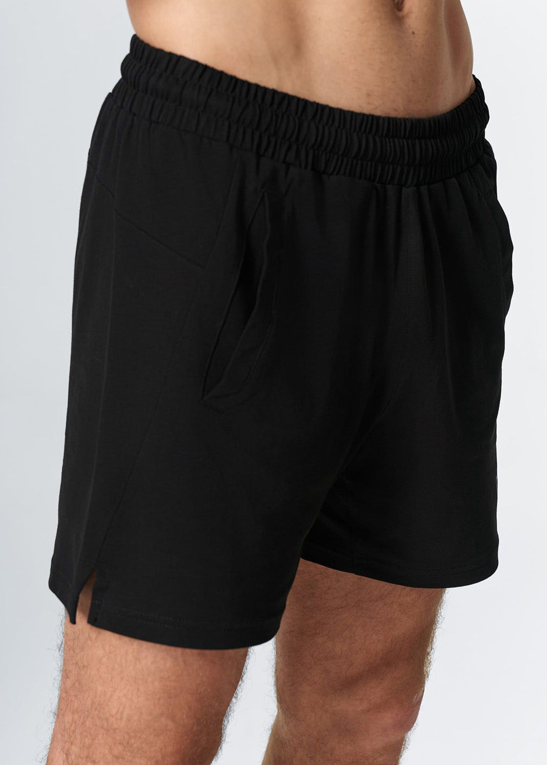 MIDNIGHT BLACK Shorts SLEEK SHORTS | LTD EDITION