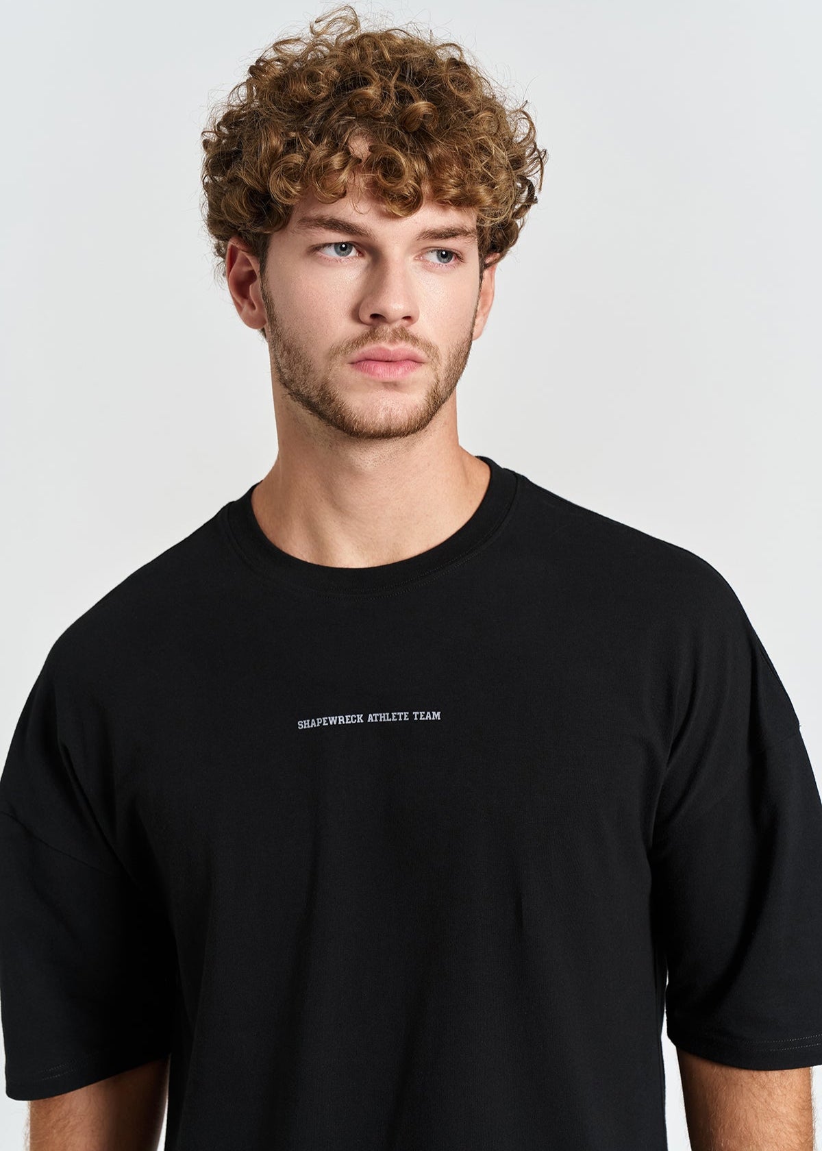 MIDNIGHT BLACK Tshirt SWAT OVERSIZED TEE