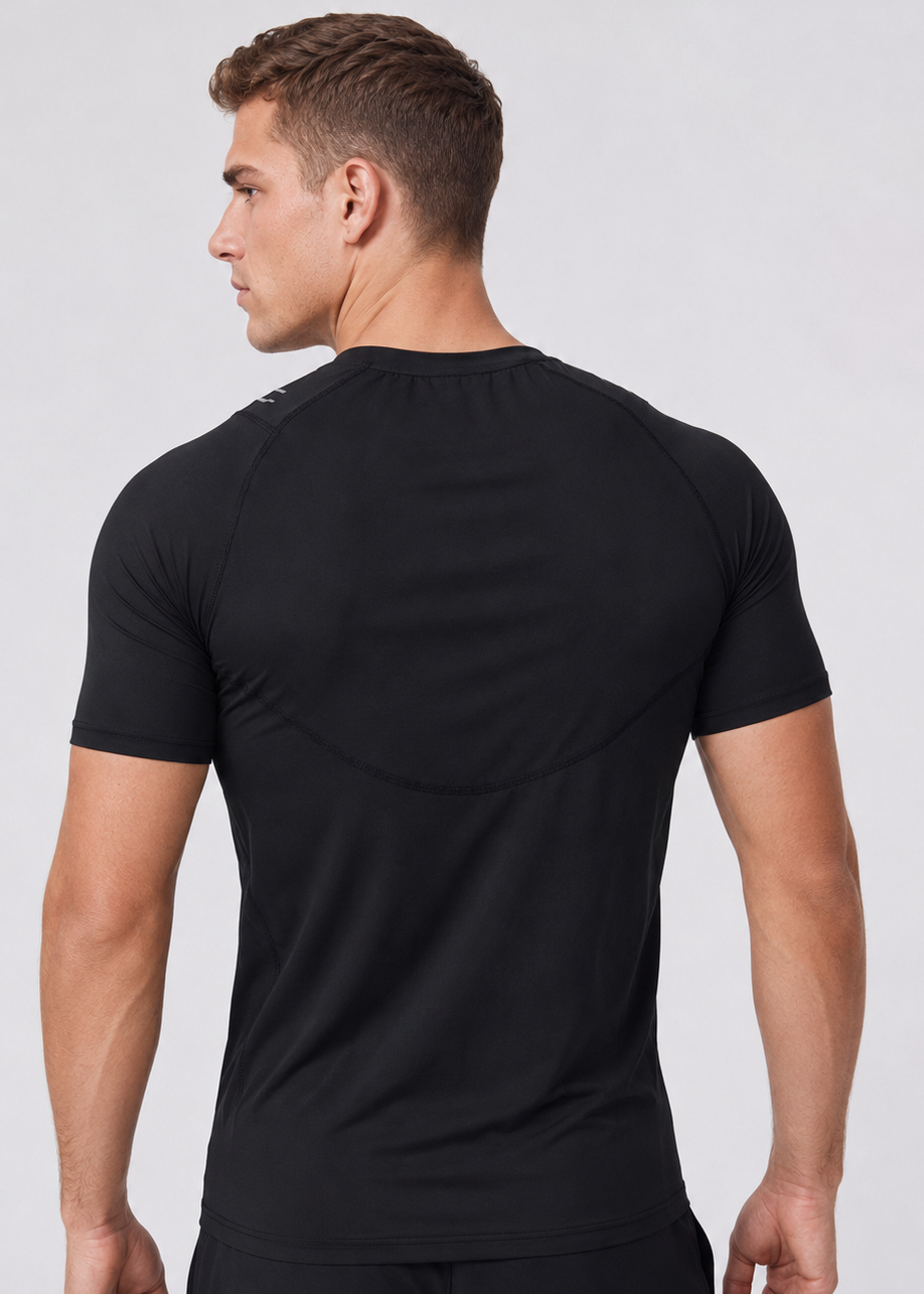 MIDNIGHT BLACK Tshirts CORE TEE