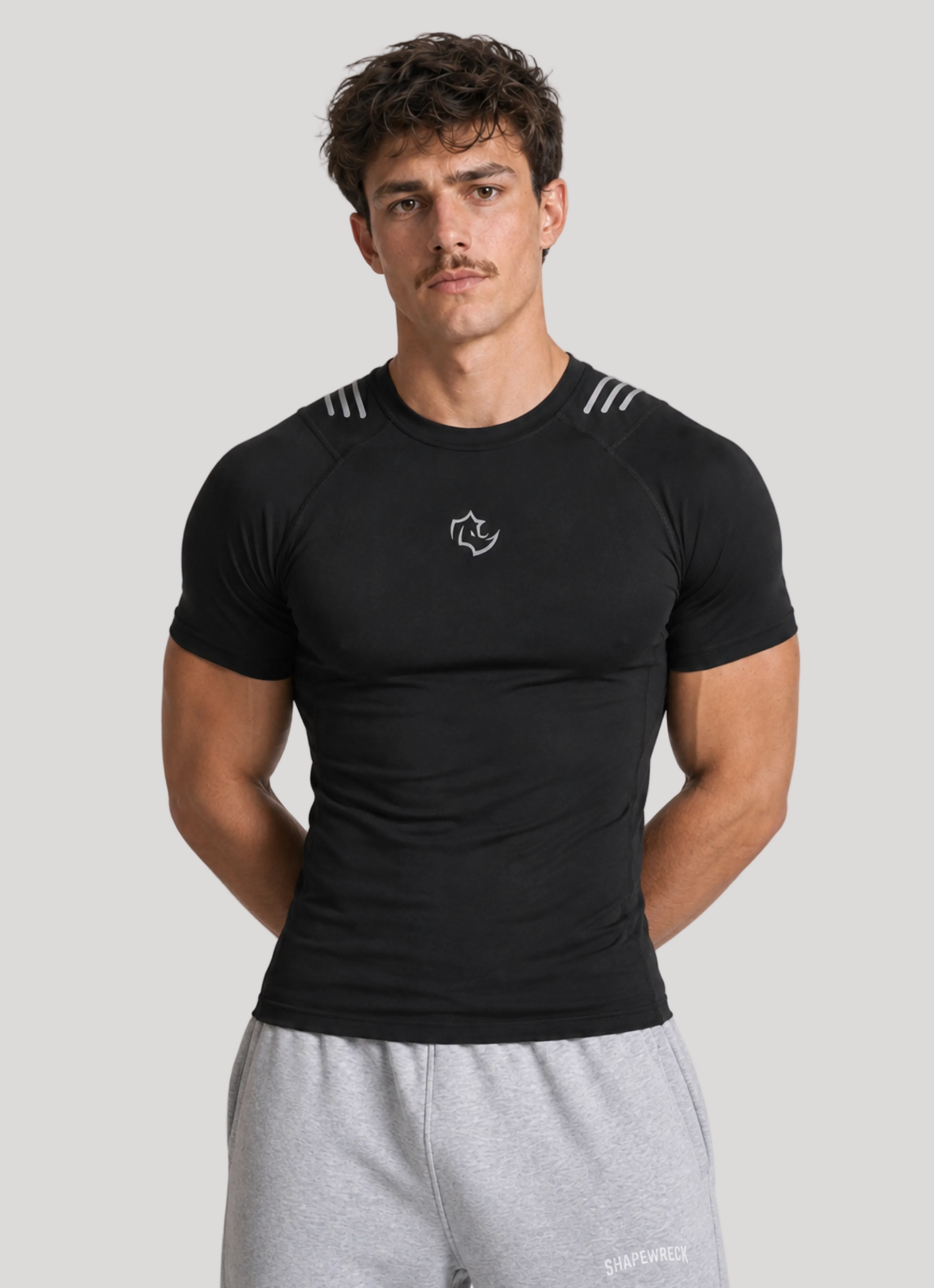 MIDNIGHT BLACK Tshirts CORE TEE