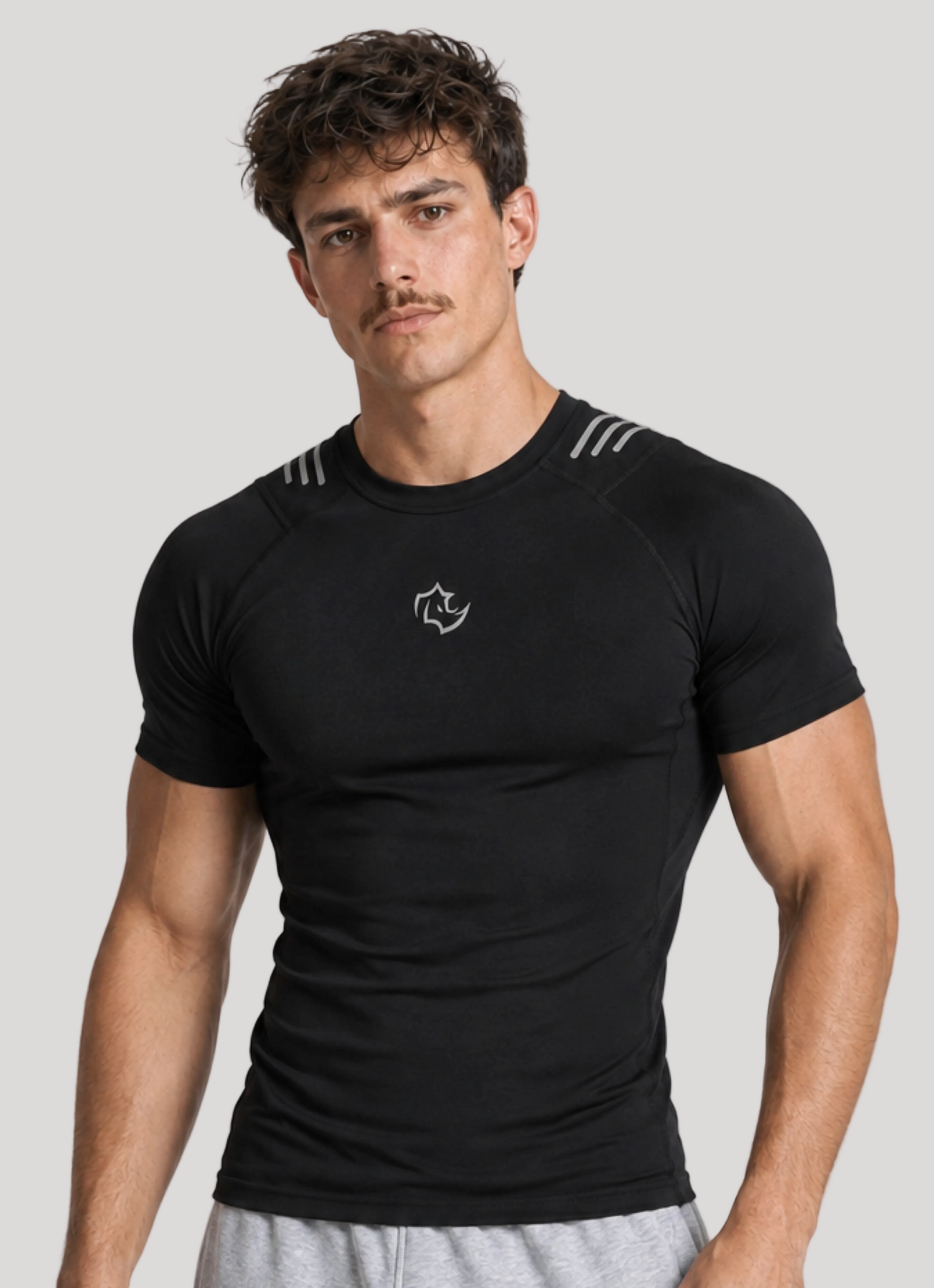 MIDNIGHT BLACK Tshirts CORE TEE