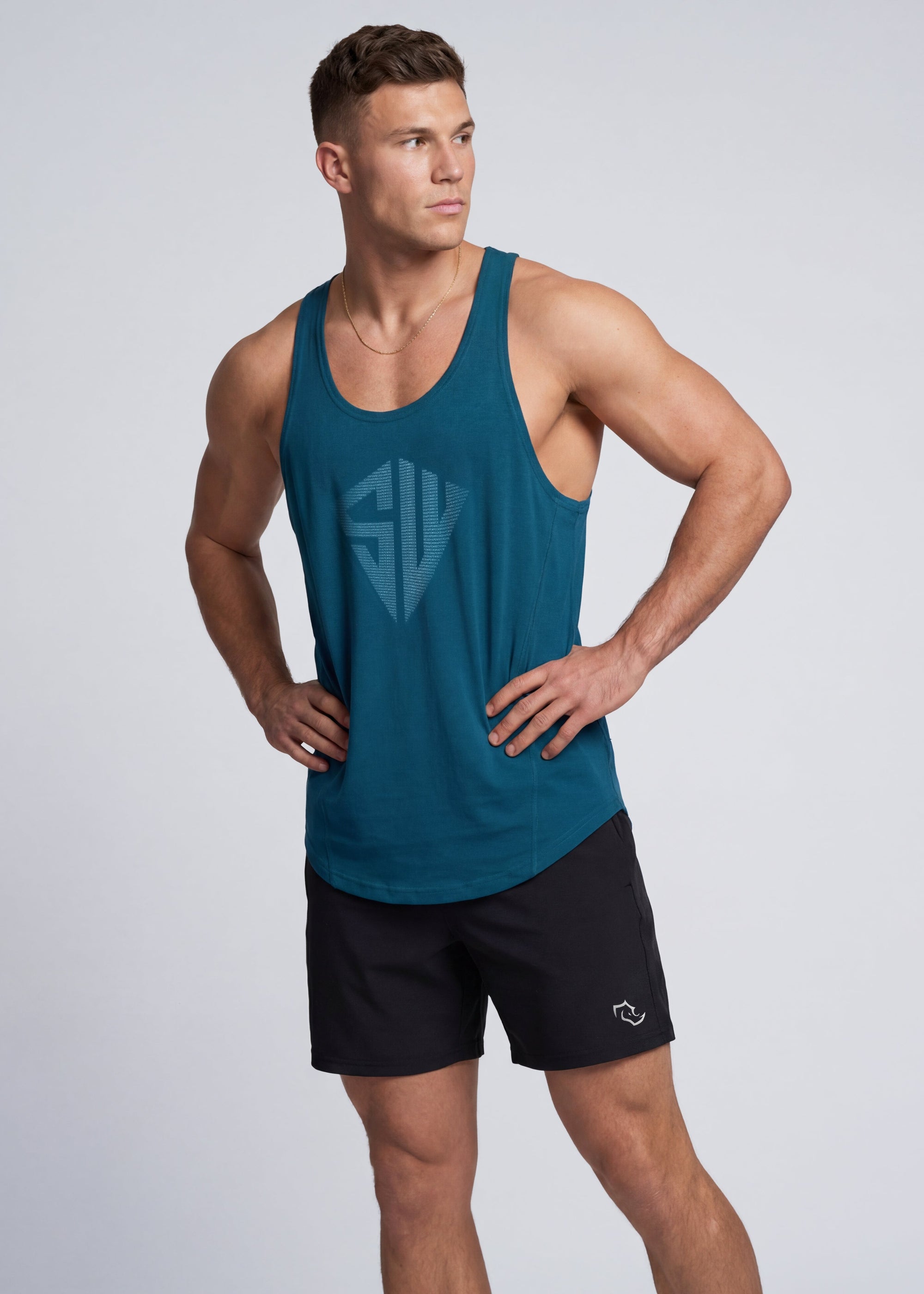 MOROCCAN BLUE Tshirts SW STRINGER