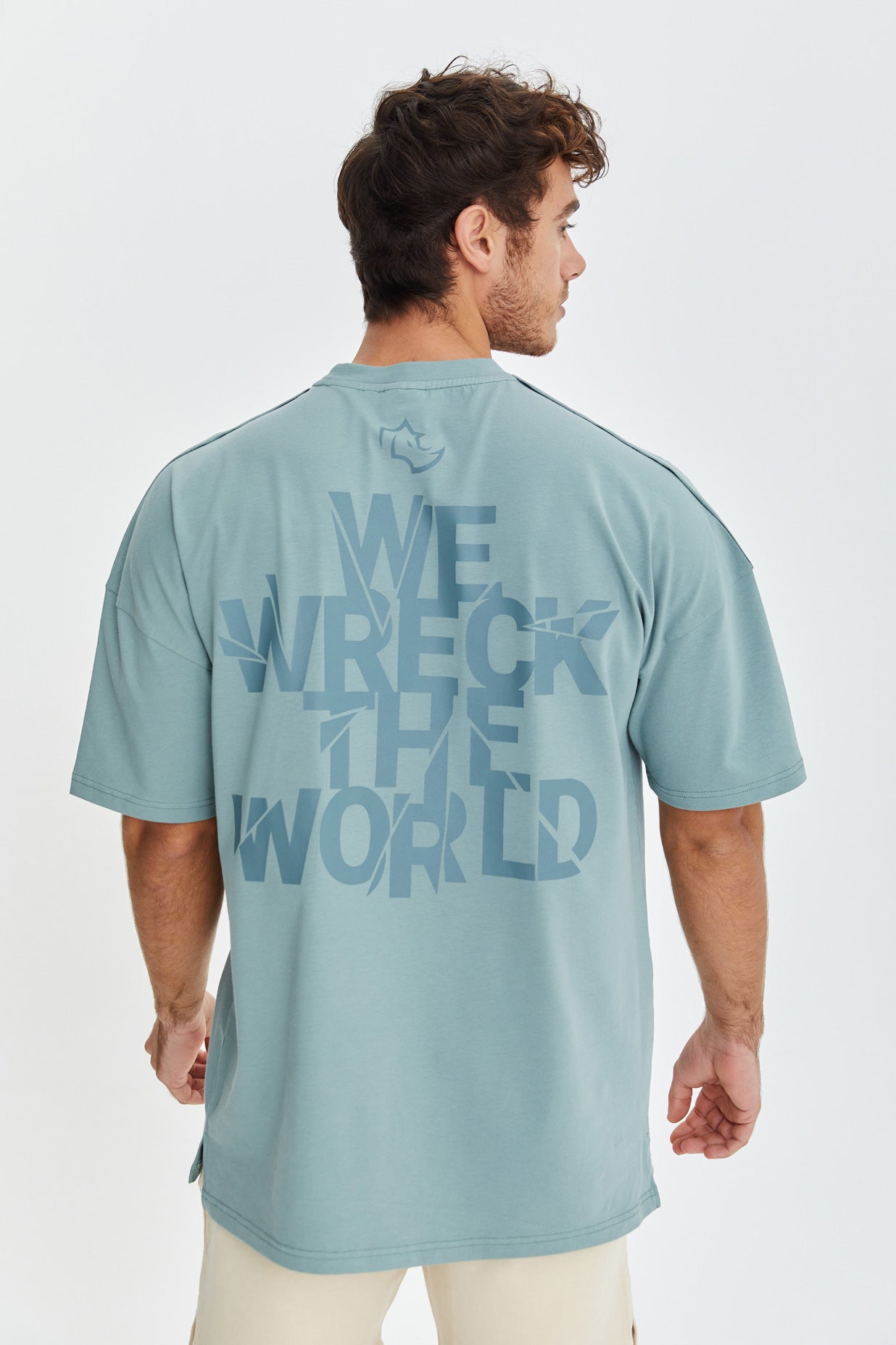 OVERSIZED FIT Tshirts W.T.W OVERSIZED TEE - FRESH MINT