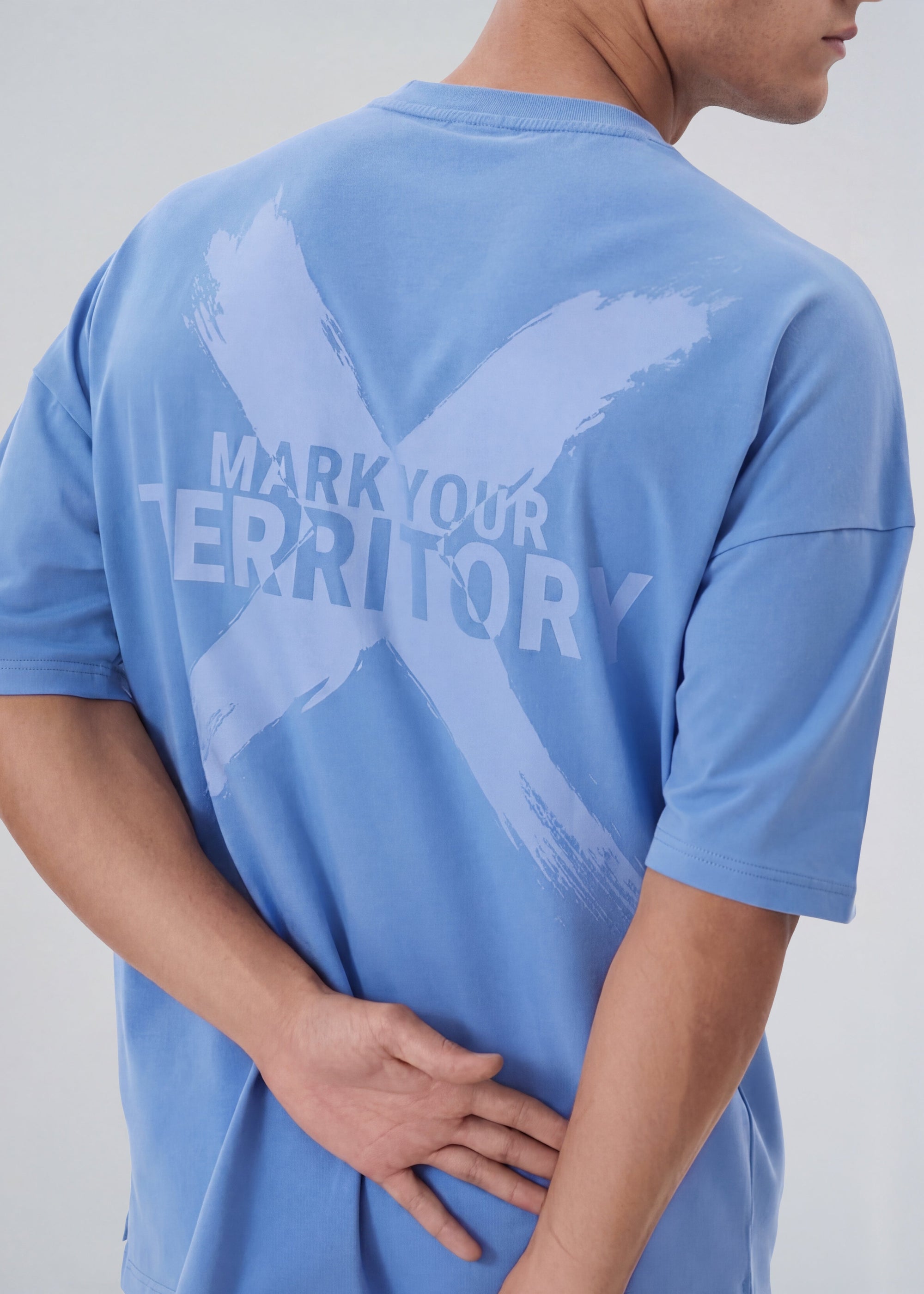 PERSIAN BLUE Oversize Tshirts X OVERSIZED TEE