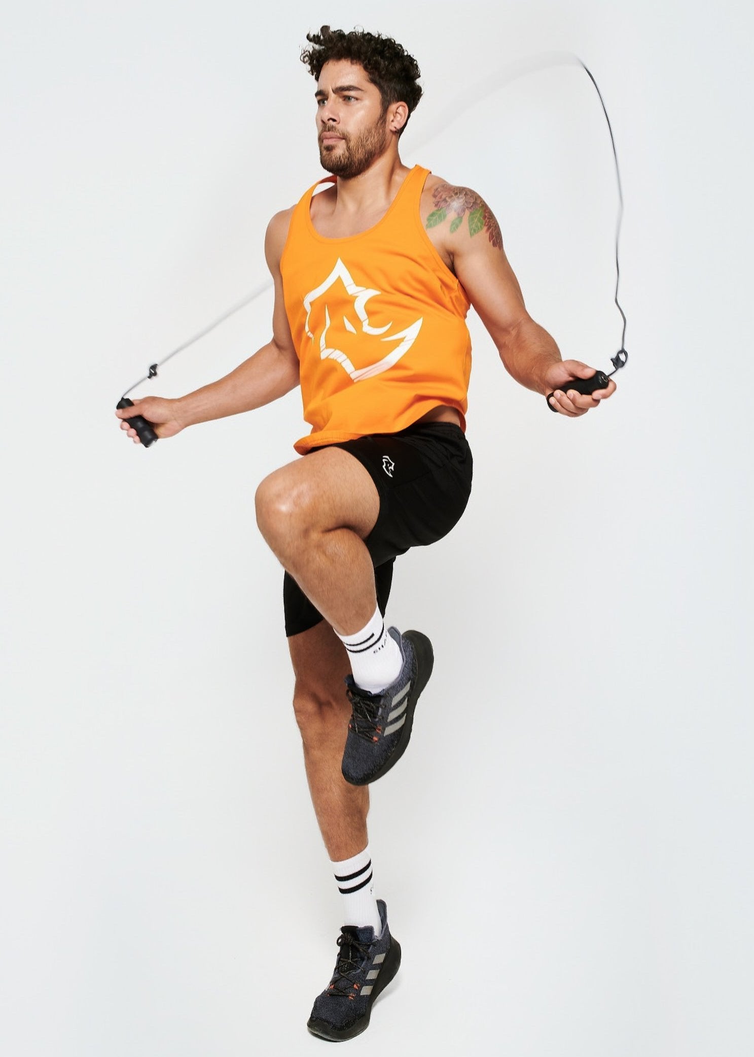 SLIM FIT Tank OUTLET - STRINGER - EXOTIC ORANGE (Açıklamayı İncele)