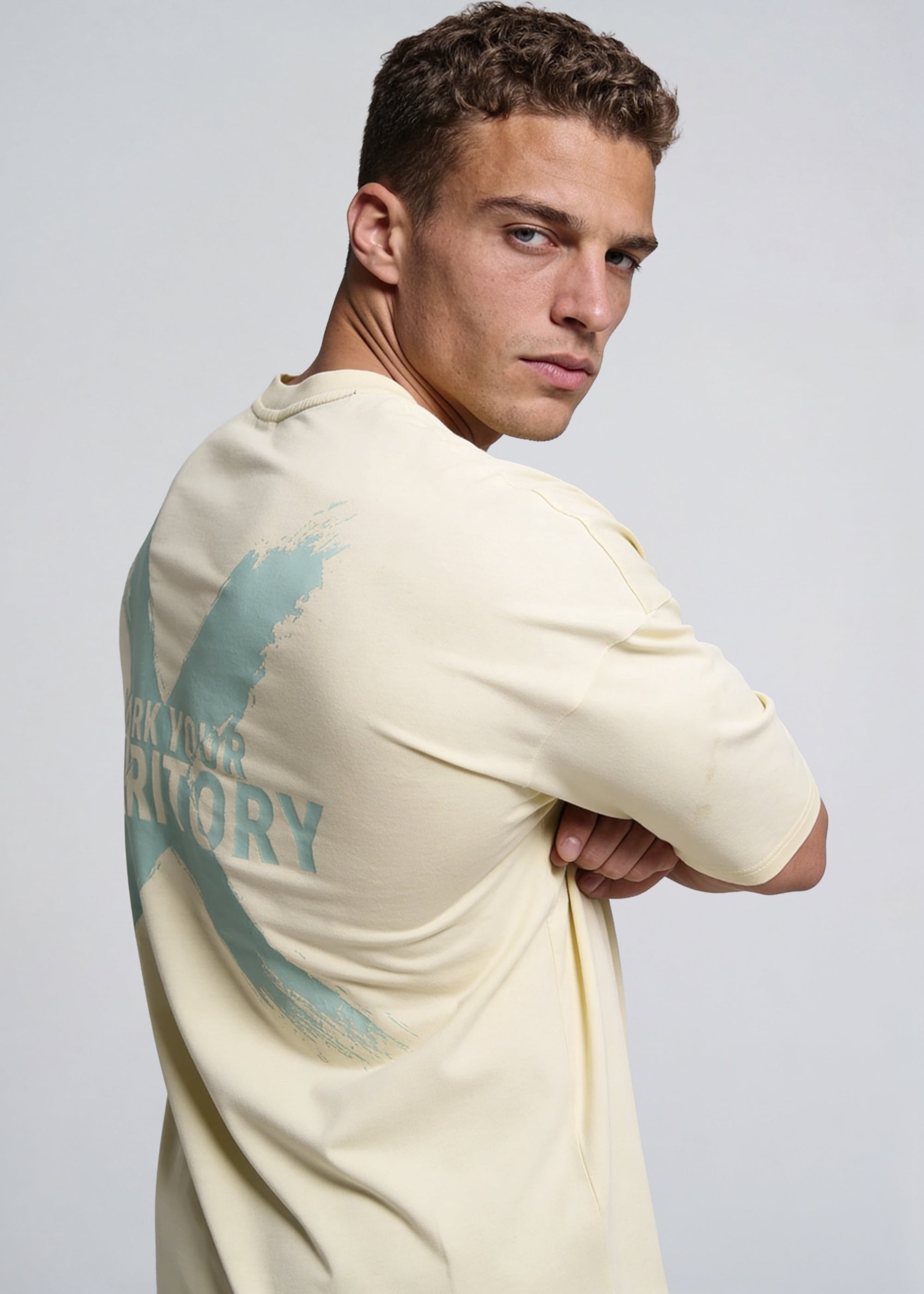 TRANSPARENT YELLOW Oversize Tshirts X OVERSIZED TEE