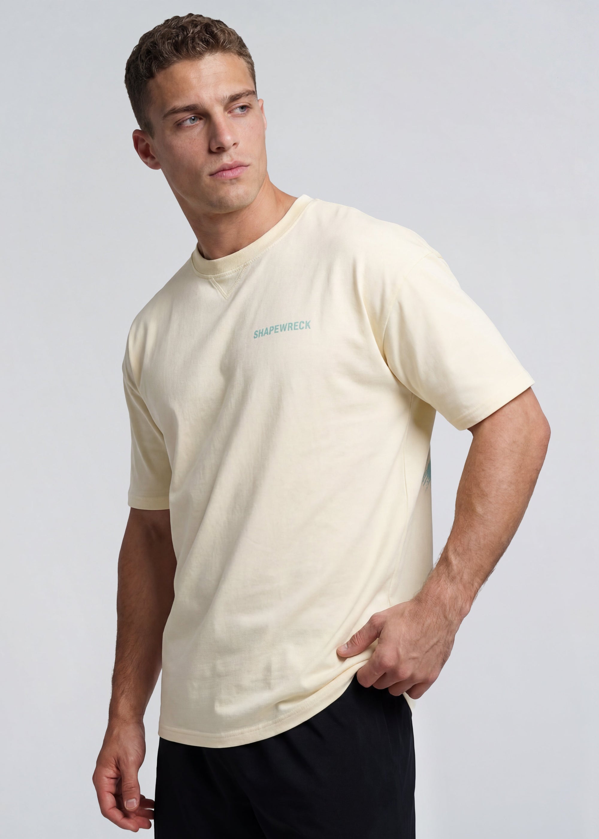 TRANSPARENT YELLOW Oversize Tshirts X OVERSIZED TEE