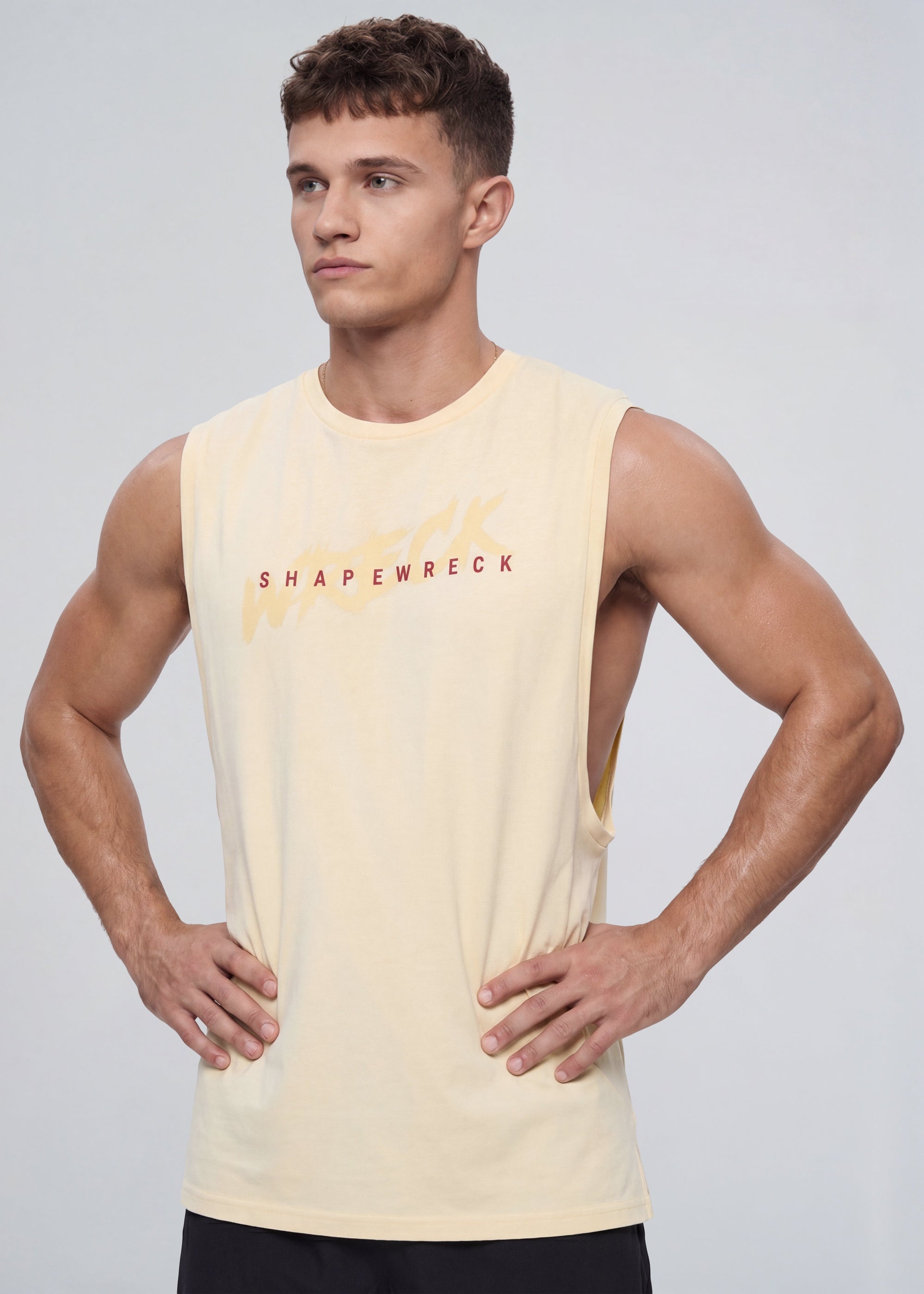 TRANSPARENT YELLOW Tank WRECK TANK